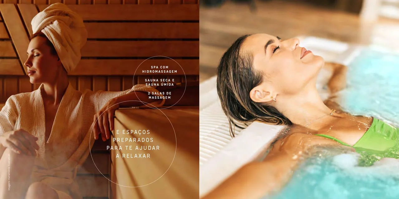 Torre Luna — Bem-estar — Spa, Saunas, Salas de Massagem, Academia by Cia Athletica e Sala de Aeróbico