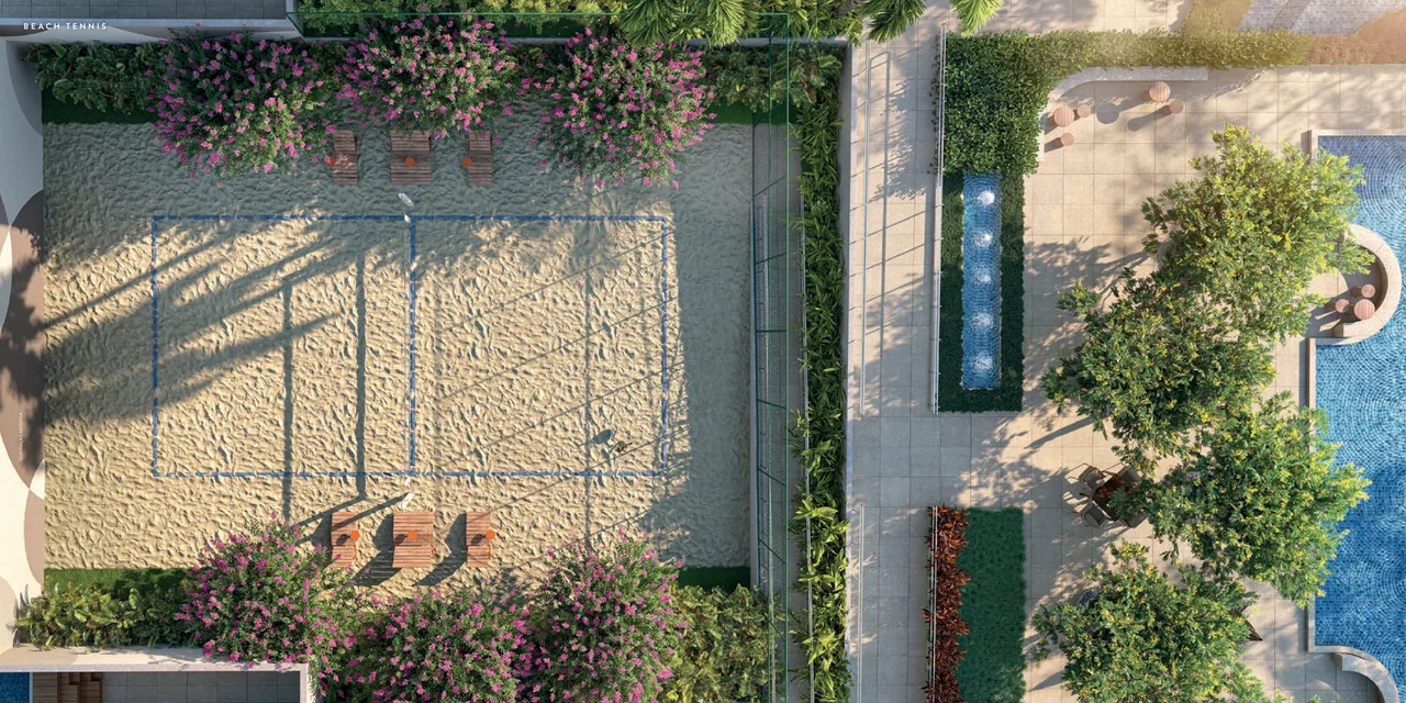 Beach Tennis 14 x 22m