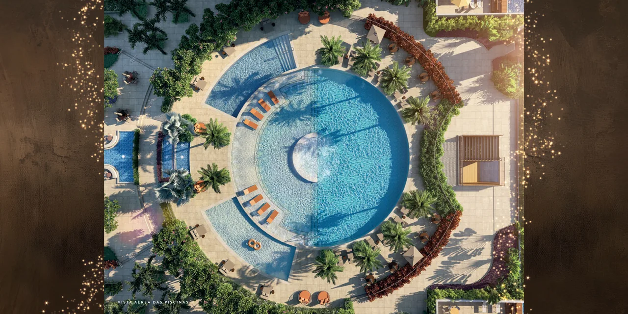 Piscina Recreativa com Raia de 25m
