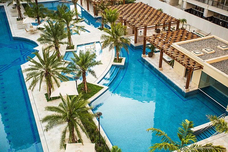 Piscina do Condomínio Cidade Jardim