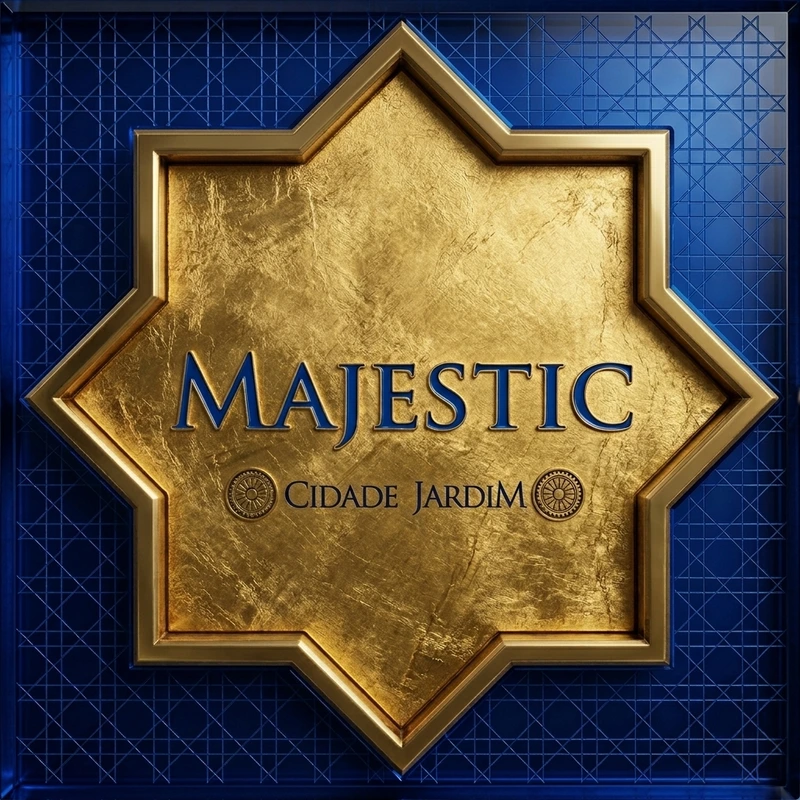 Logo Cidade Jardim Majestic — Ed. Topázio